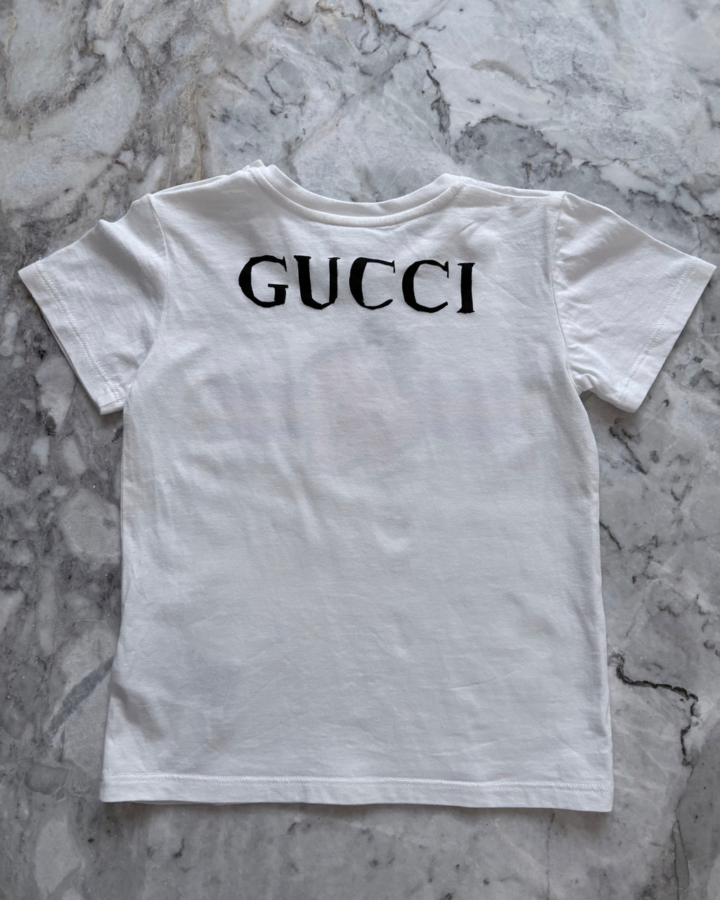 Gucci Kids Strawberry T-Shirt, White
