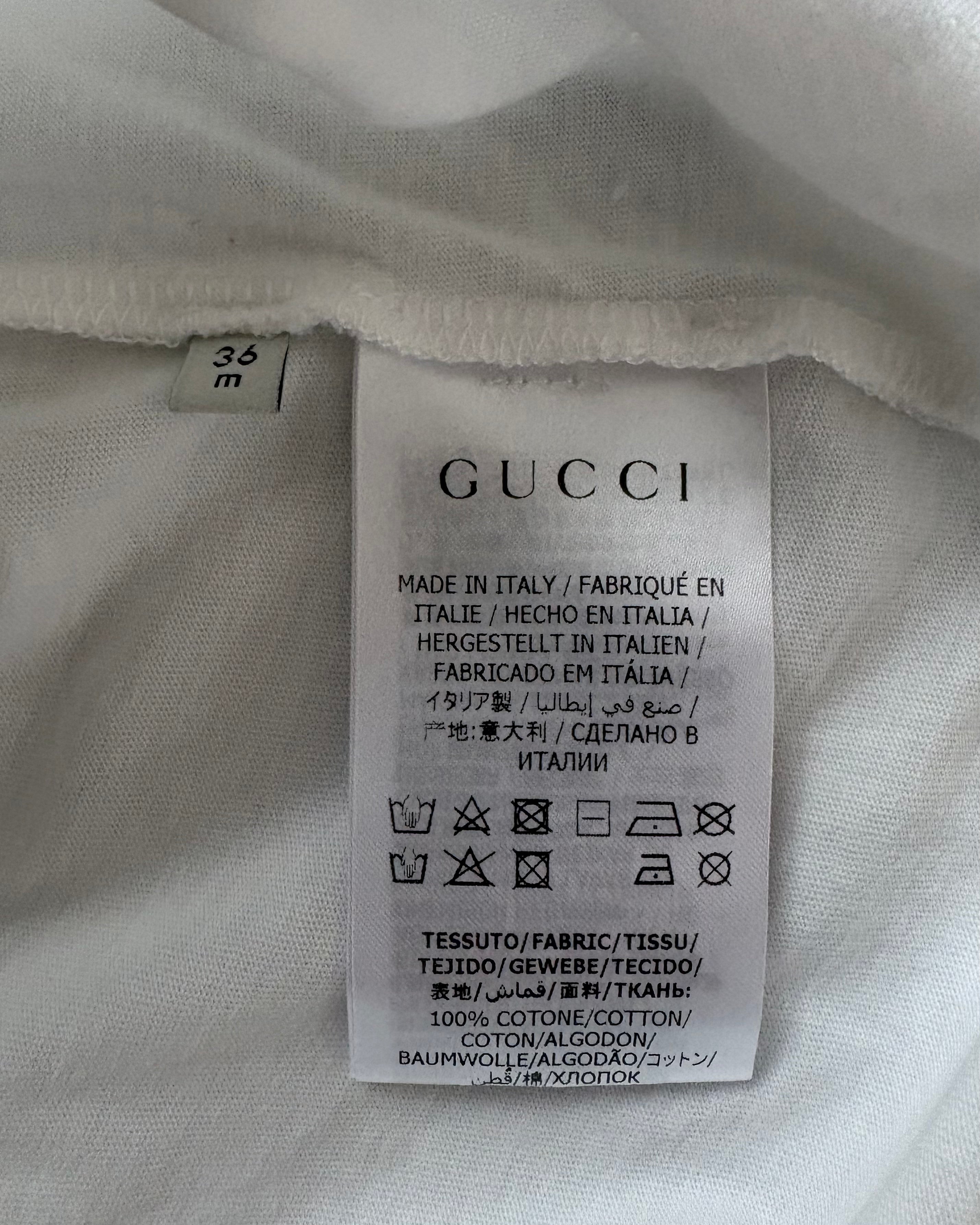 Gucci Kids Strawberry T-Shirt, White