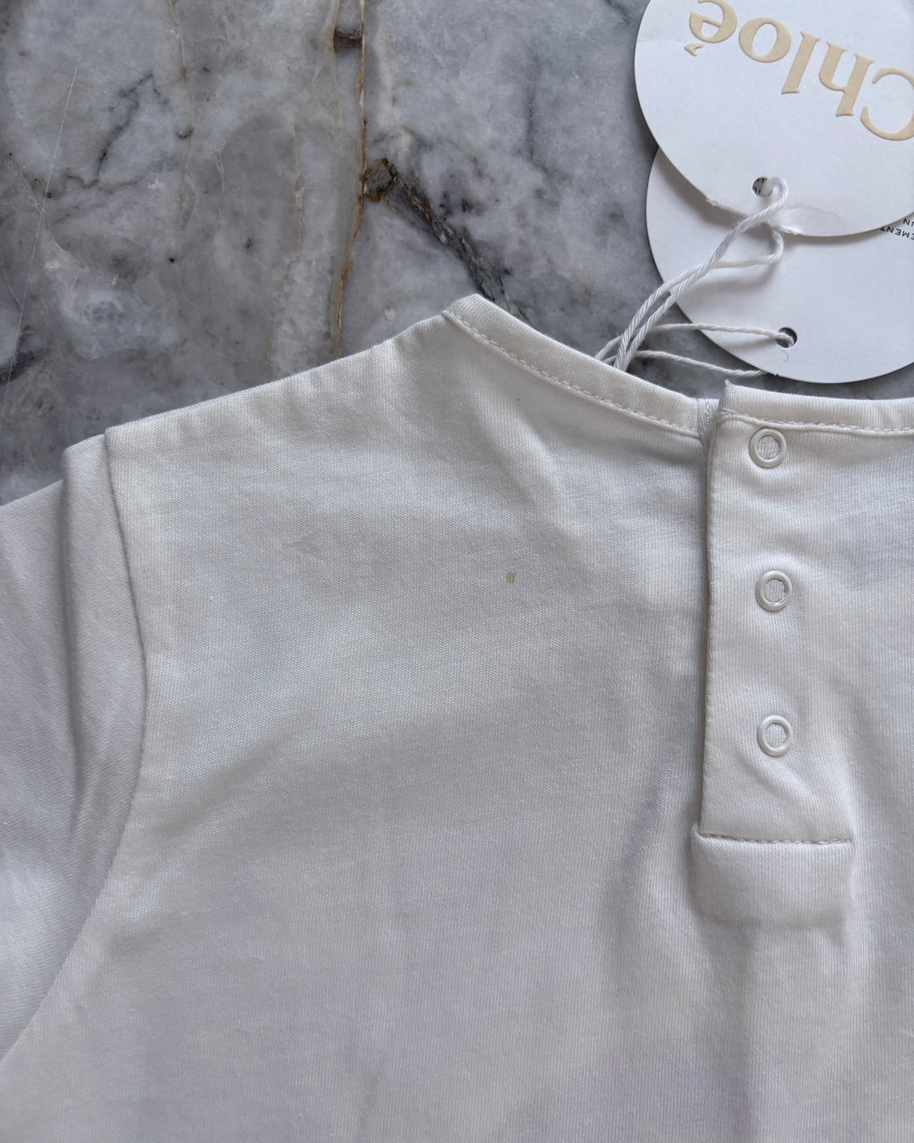 Chloé Kids Rainbow Logo T-Shirt