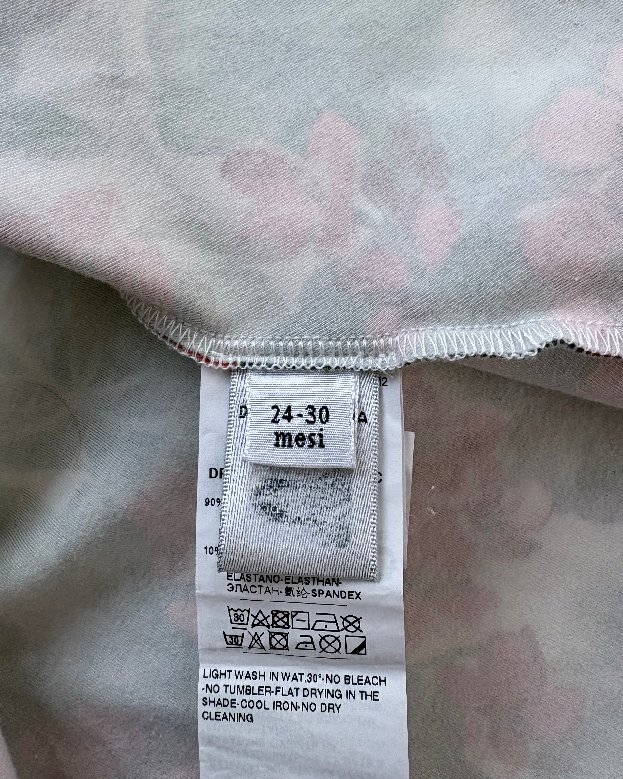 Dolce & Gabbana Kids Floral Cotton Dress with Matching Diaper Cover, Multicolor