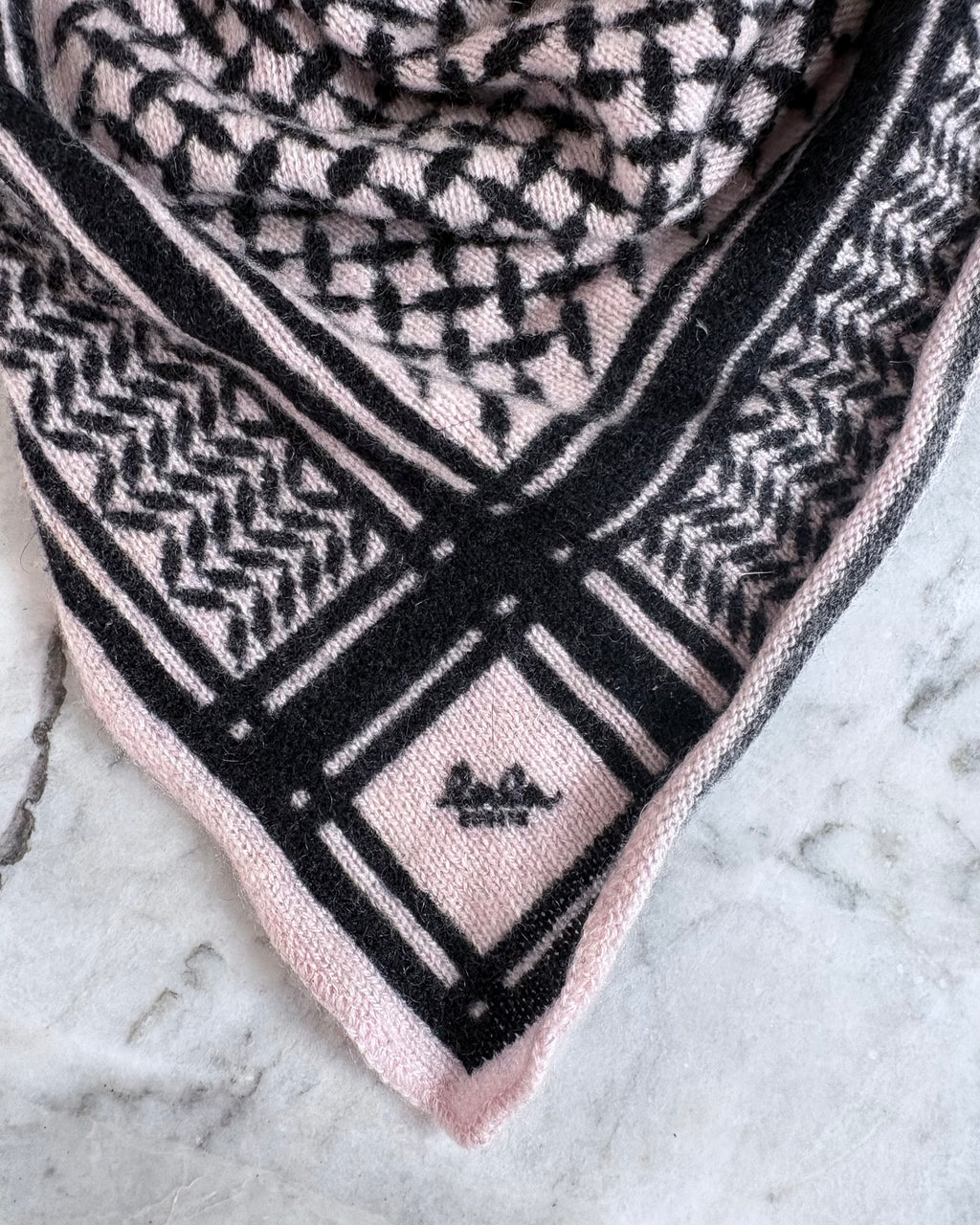 Lala Berlin Triangle Trinity Classic Scarf, Candy