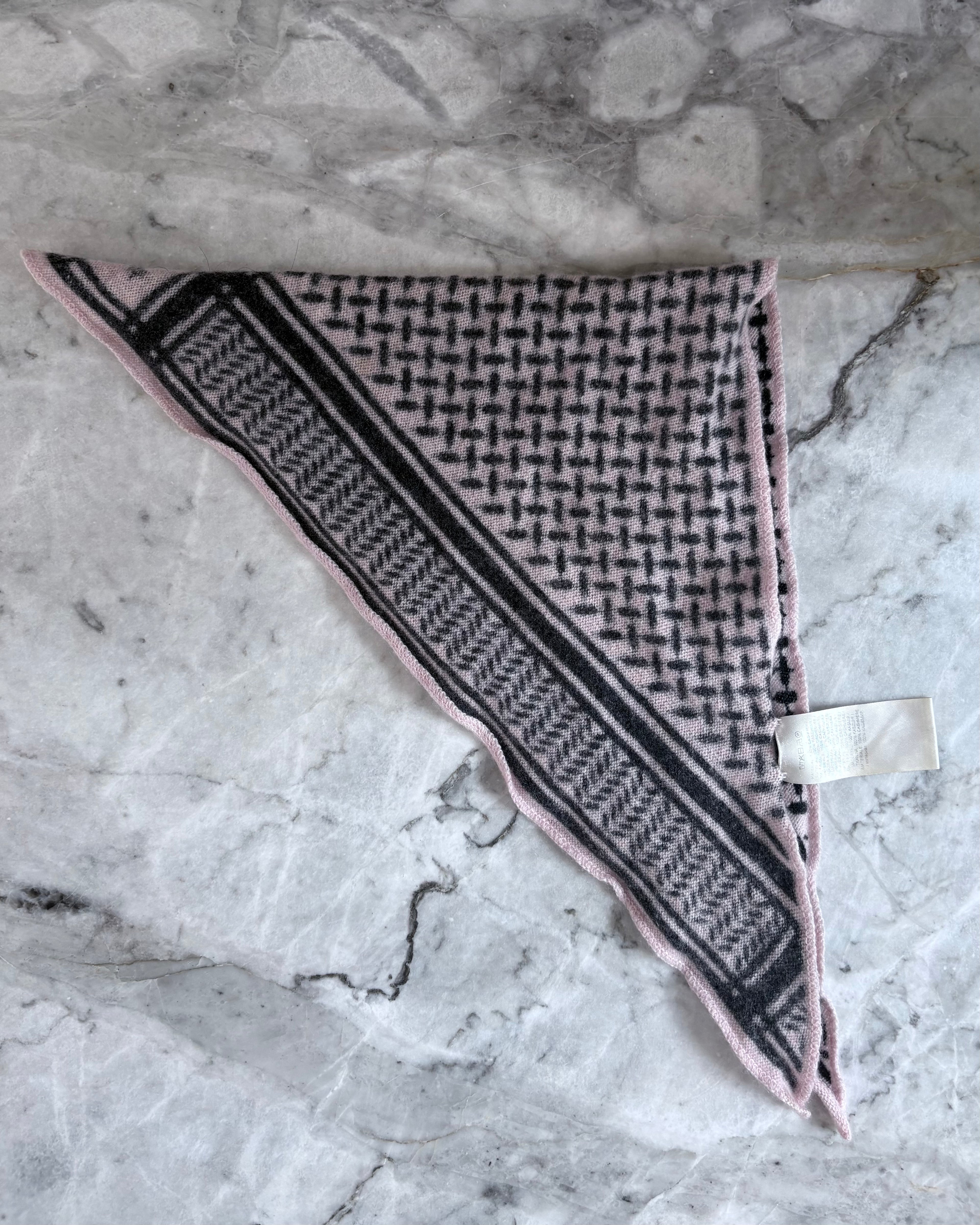 Lala Berlin Triangle Trinity Classic Scarf, Candy