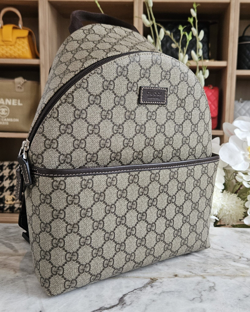 Gucci Kids Backpack, GG Supreme