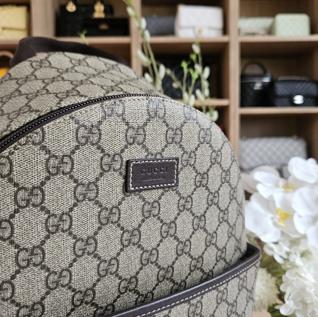 Gucci Kids Backpack, GG Supreme