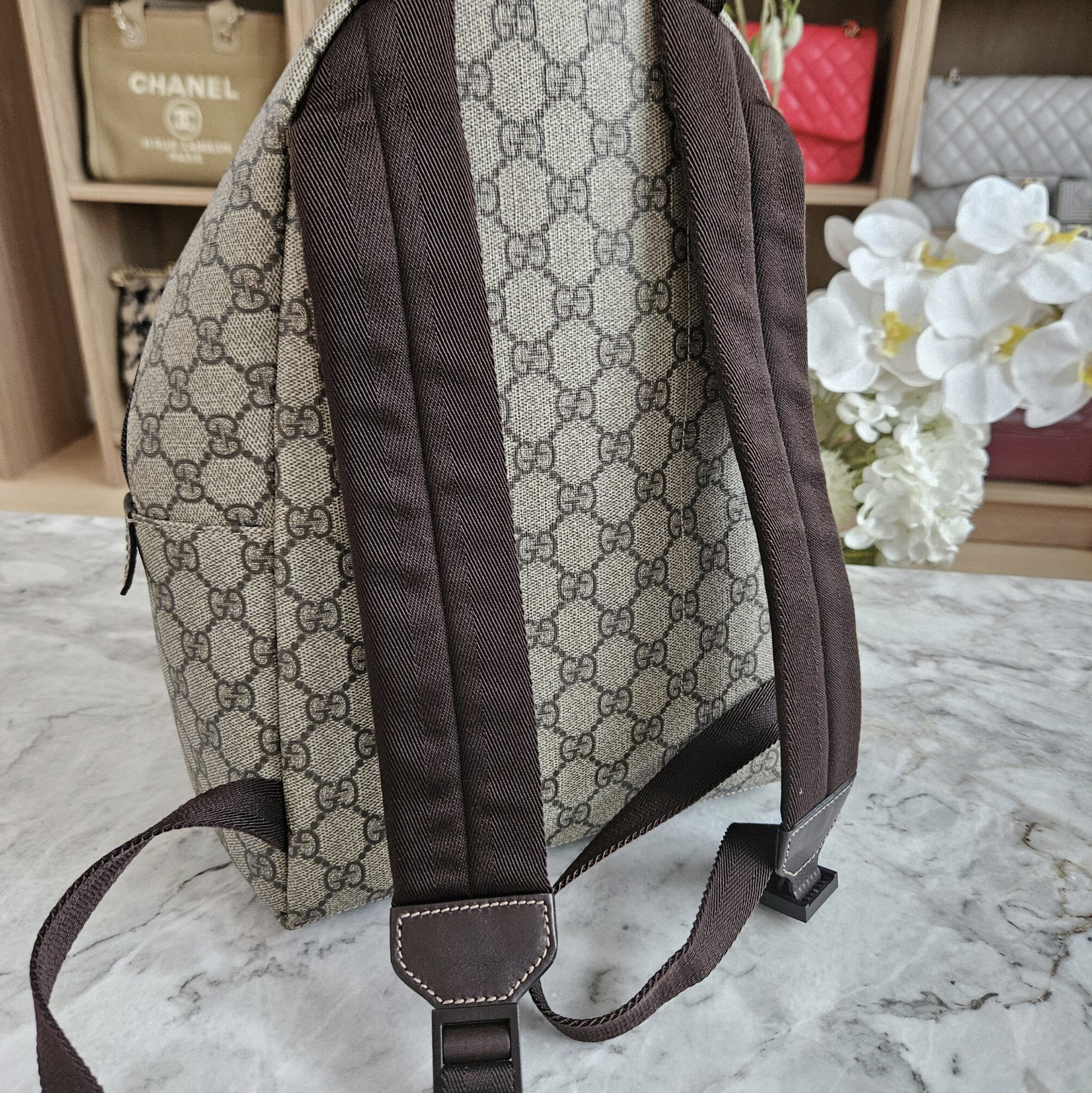 Gucci Kids Backpack, GG Supreme