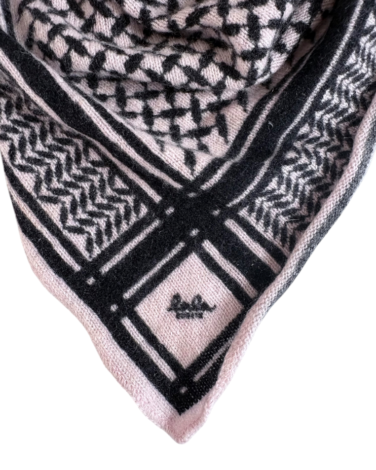 Lala Berlin Triangle Trinity Classic Scarf, Candy