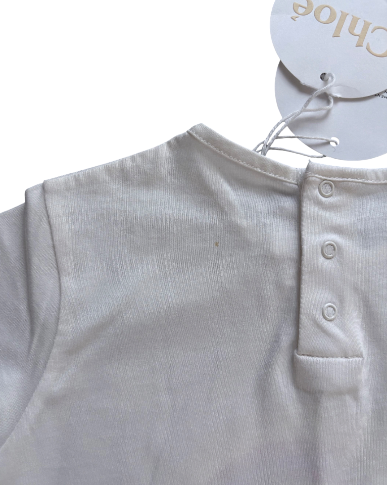 Chloé Kids Rainbow Logo T-Shirt